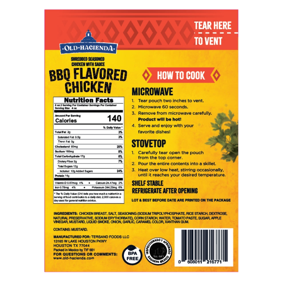 BBQ Flavored Chicken